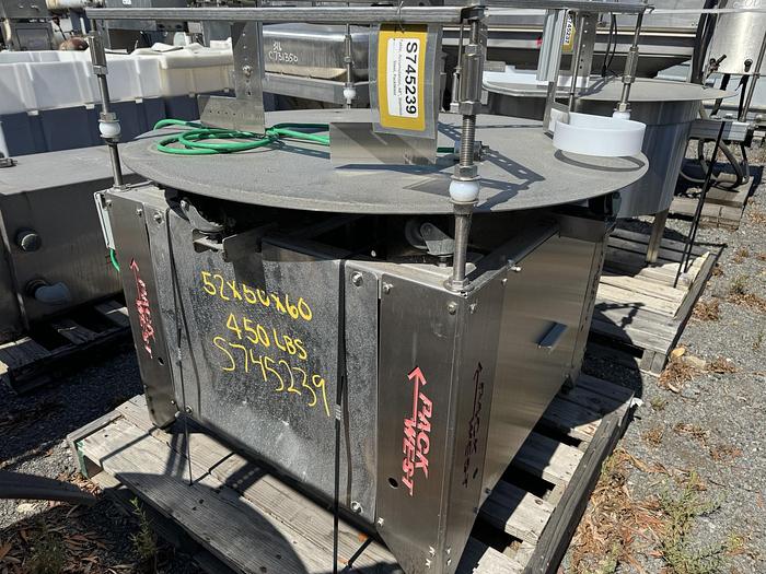 Used Table, Accumulation, 48", Stainless Steel, PackWest #S745239