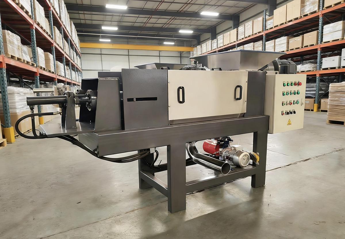 Used Press, Screw Press, Dewatering Machine, Model CT-200, Mild Steel, #5991718