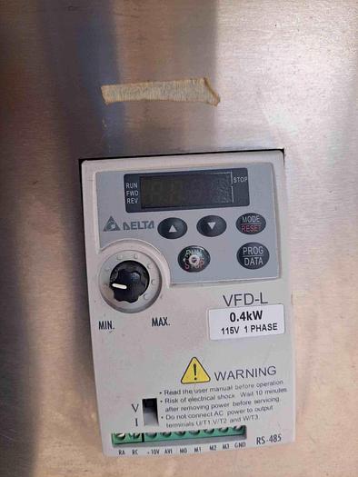 Used Table, Accumulation, Accutek, Model 28-048-ACA, 48" diameter disc, 1/10 Hp motor