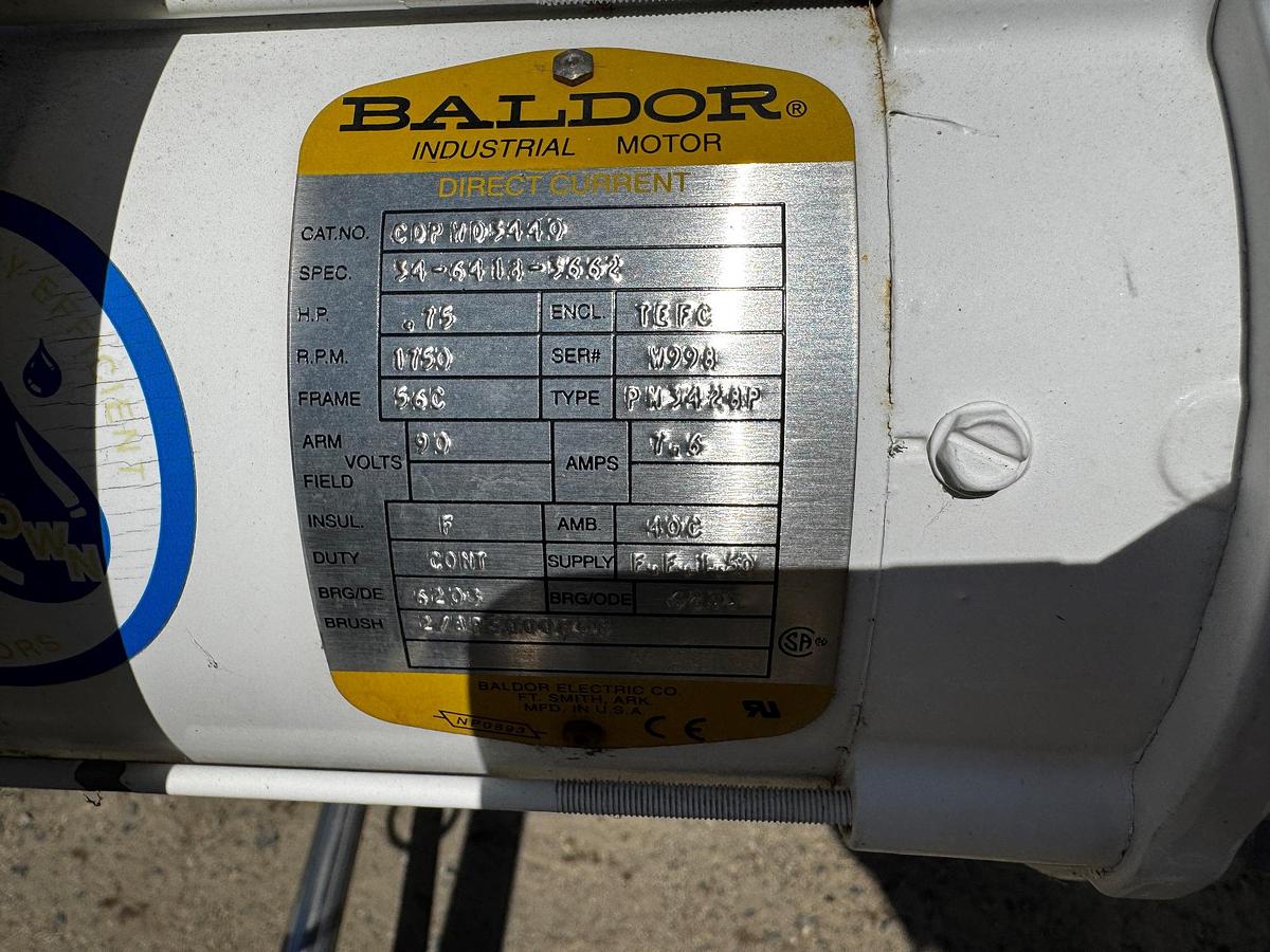 Used Tank, 66 Gallon (250 Liter), 316L Stainless Steel, Jacketed, Agitated, 45 PSI, Walker, #5991488