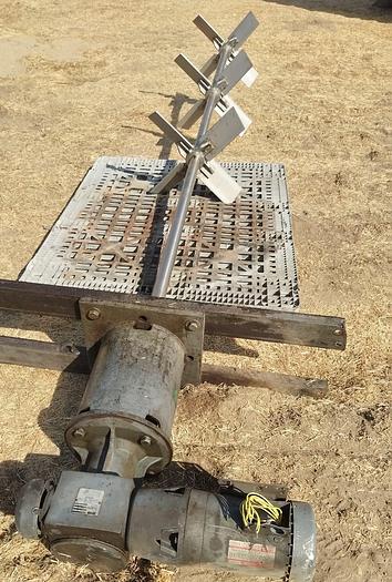 Used Tank, 900 Gallon, S/st, Agit, 46' X 10' #S745322