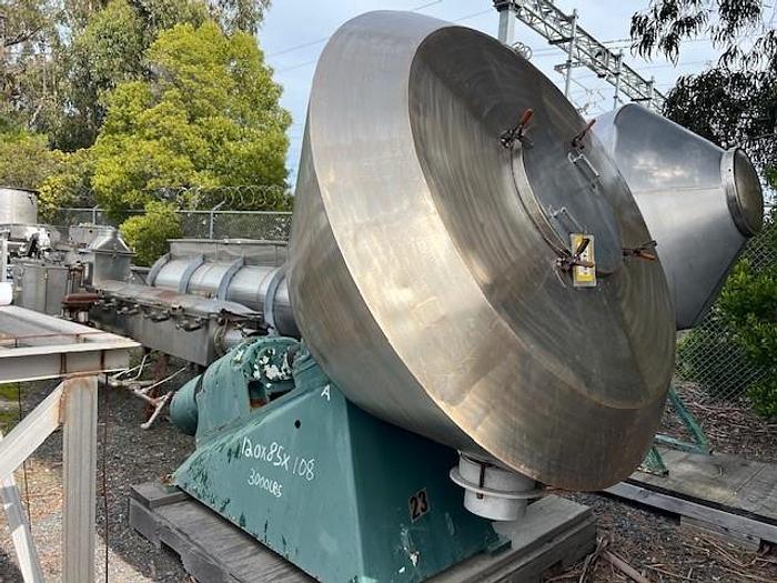 Used Coating Pan, 66" x 36", S/st, #S743483