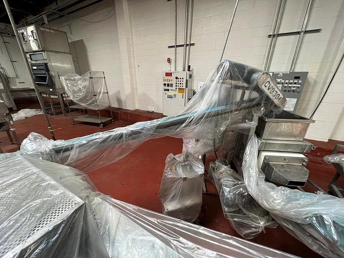 Used Sheeter, Colborne, Extruder, Filler, Conveyors, Waterfall Applicator, Pies