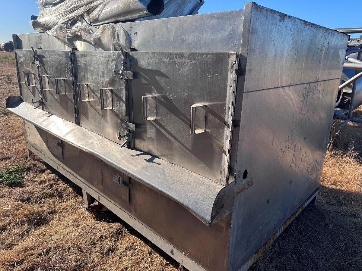 Used Roaster System, Dual Bed, (2) 12' L x 6' W Beds, Gas Fired, Stainless Steel, #5991873