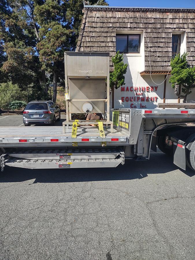 Used Screen, Parabolic, Dewatering, Sprout Bauer, Model 552-36, 36" Wide, Stainless Steel #S745354