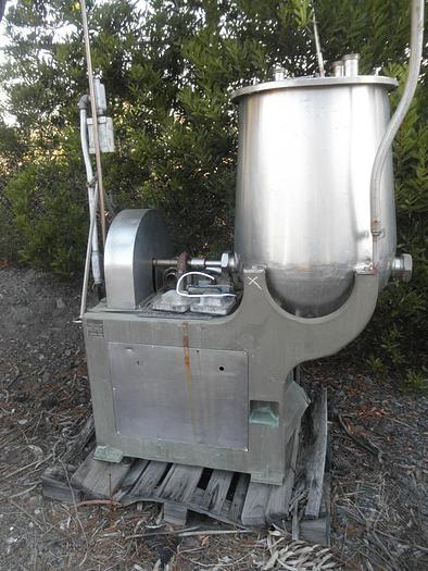 Used Mixer, Cheese, 5 CF, 316 Stainless Steel, Kraft, Pear Shaped, Agitated #S527450