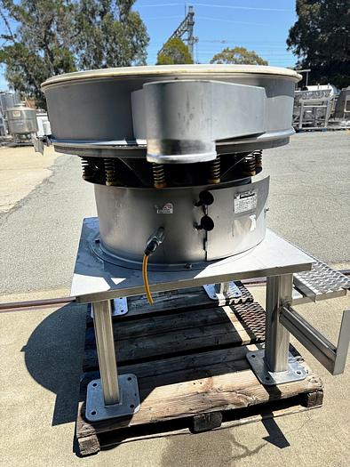 Used Screen, Sweco, 48", Stainless Steel, Single Deck, 2.5 HP, #5880215