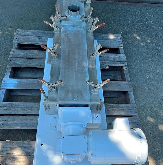 Used Mixer, Ribbon, Continuous, Stainless Steel, 3/4 HP #C7455086