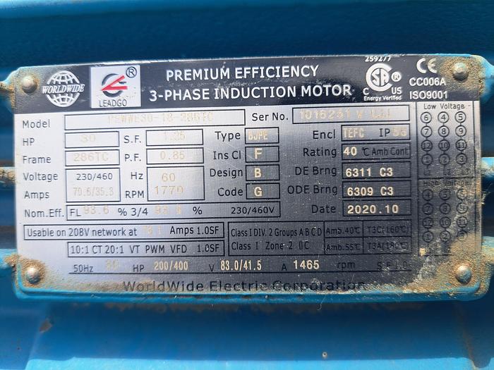 Unused Shredder, 30 HP, 23" x 42" Chamber, 48" Sweco Screener, #5533735