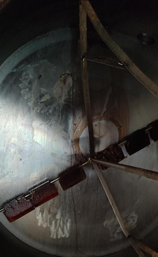 Used Kettle, 500 Gallon, 304 Stainless Steel, Tilting, Agitated, Propane-Fired, #5991520