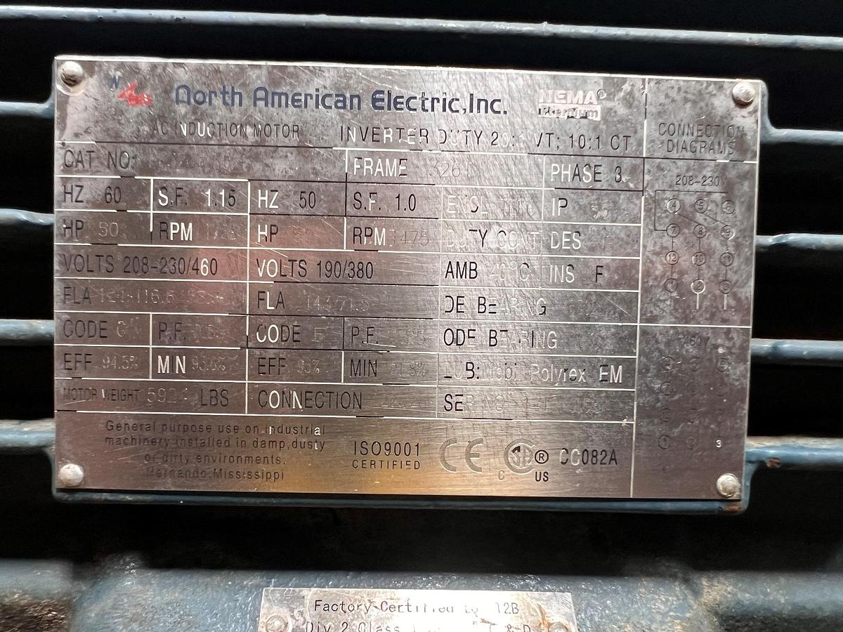 Used Grinder, Autio 1101 GH, 50 HP, Vane Pump, Mild Steel, 11” Head, 25,000 lb/hr, #5991529