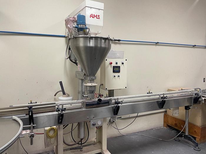 Used Filler, Auger, Single Head, AMS, Unscrambler, Conveyor, Accumulation, #5532788