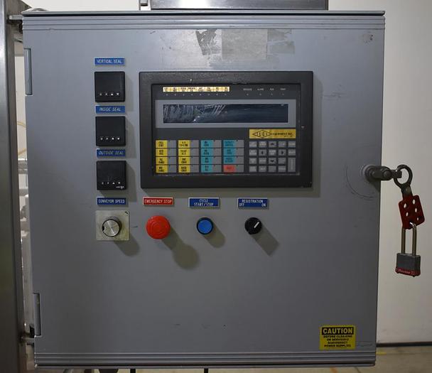 Used Form, Fill & Seal Machine, Piston Filler, Tucs, Model TVF-10-25-C - #