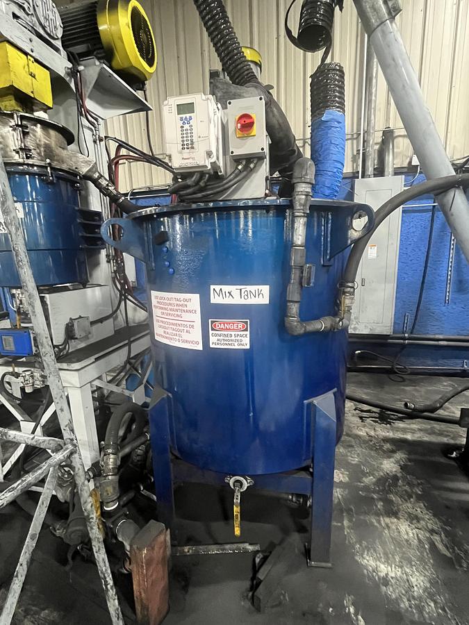 Used Mill, Grinding, Szegvari Attritor Grinding Mil, Union Process QL-25, Recirculation Tank, #