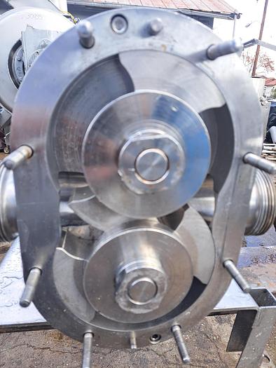 Used Pump, Positive, Waukesha, Mdl 060U1, 316 Stainless Steel, 3 HP #S745384