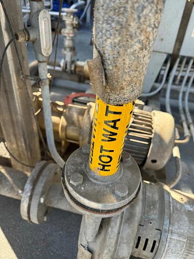 Used Heat Exchanger, Shell & Tube, 500 SF, Stainless, Vacuum, #5991130