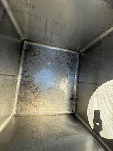 Used Tank, 350 Gallon, 316 Stainless Steel, LiquiTote, #5991127