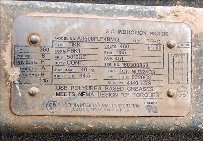 Used Crusher, Jaw, 63" x 47", Metso-Nordberg C160, 350 HP #5991240