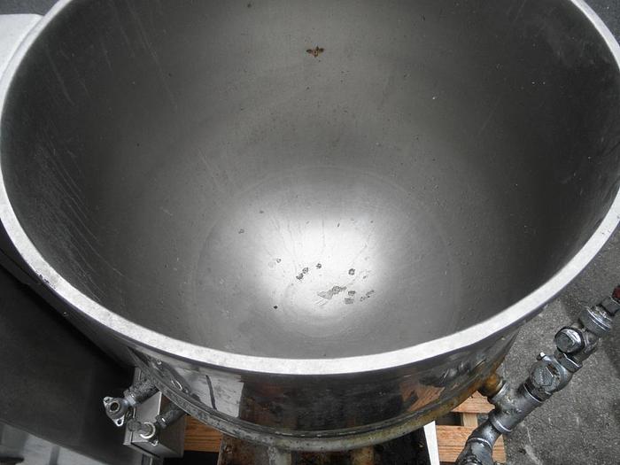 Used Kettle, 20 Gallon, 316 S/st, Jkt, Groen, Mdl DH-20, #S740971