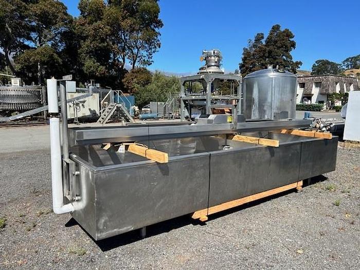 Used Tank, 1,000 Gallon, Stainless Steel, Cheese Vat, Kusel, DLHD16, #5861437