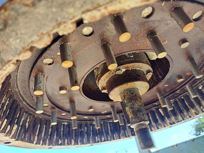 Used Mill, Pin, 16" Diameter, Carbon Steel, Sturtevant, Model 3B, 10 HP #S744508