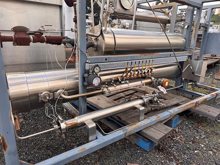 Used Evaporator, Falling Film, Clean Steam, Mueller, PSG P7140, #S738900