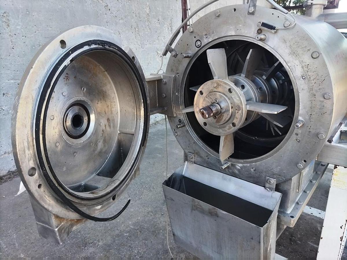 Used Pulper, Finisher, Rossi Catelli, Model P100/6R, Turbo Juice Extractor, #5991911