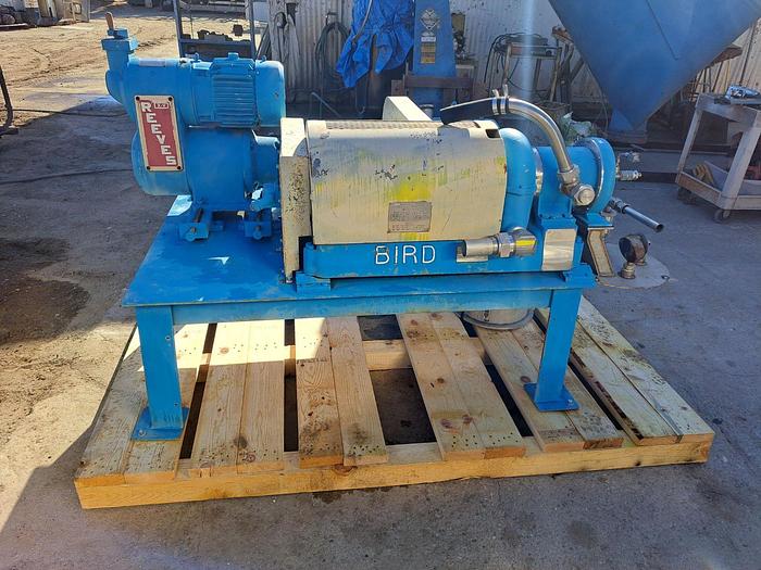 Used Centrifuge, Decanter, Bird, 6" X 12", 316 S/st, Vapor-tite, #S737546