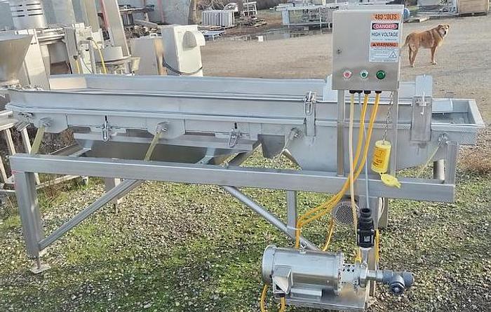 Used Screen, Vibratory, Dewatering, S/st, 5 HP #S745396