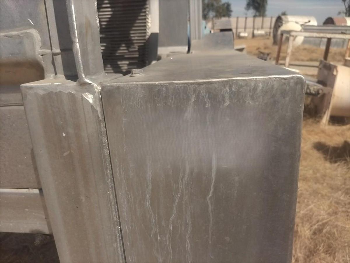 Used Peeler, Lye, Model TNK-010 / REL-003, Stainless Steel, Rotary Tumbler, Pump & Heat Exchanger, #5991926