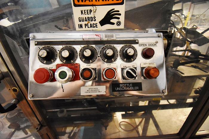 Used Sorter, Bottle, Unscrambler, New England, Model NEHGL #5991104