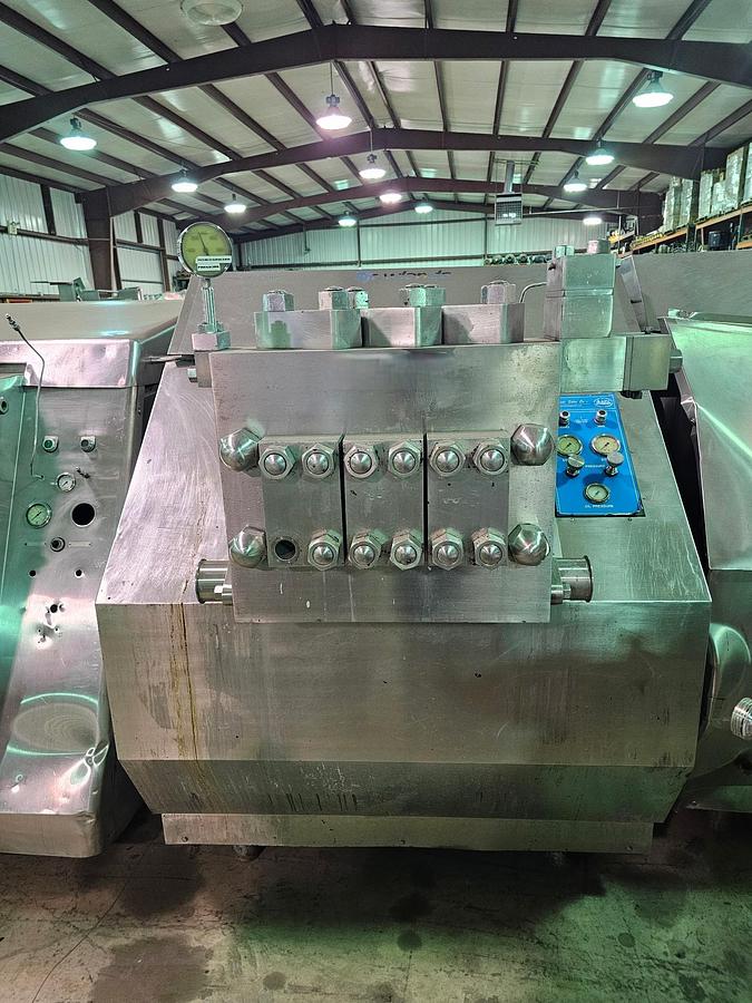 Used Homogenizer, High Pressure, APV Gaulin MS45 4TBS, Two Stage, 4,000 PSI, #5991777