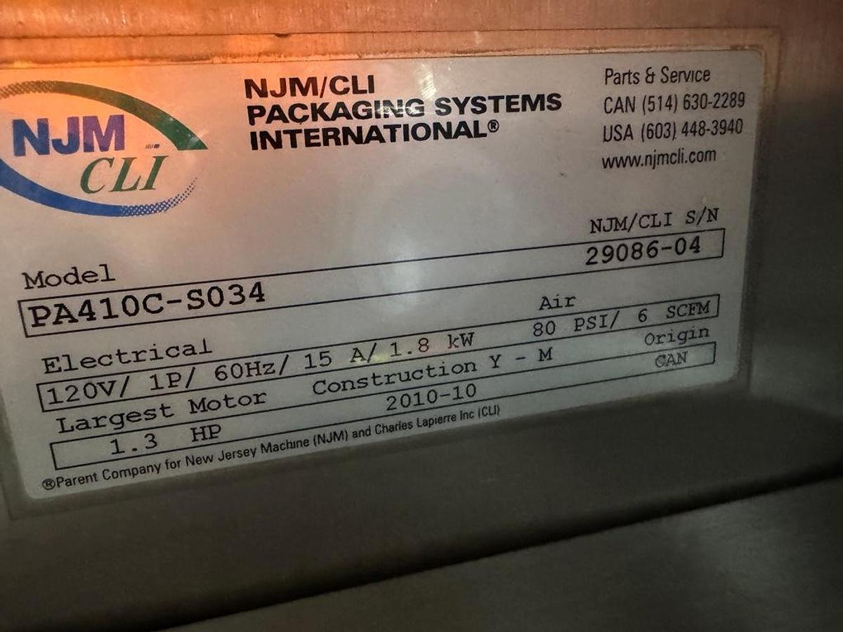 Used Bottling Line, 600–800 BPM, PET, US Bottlers Filler, Sidel Labeler, Kisters Shrink Wrapper, #5991608