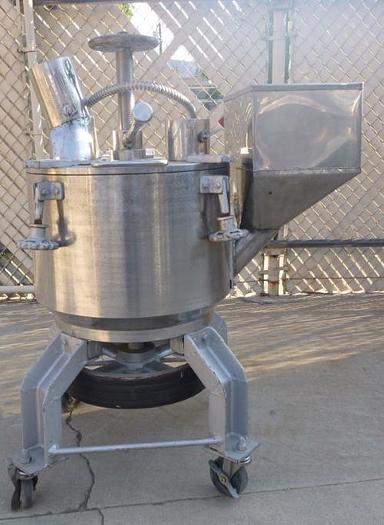 Used Grinder, Mill, Roller, 15 Gallon, 19" Dia, Roller, 7.5 HP #S744005