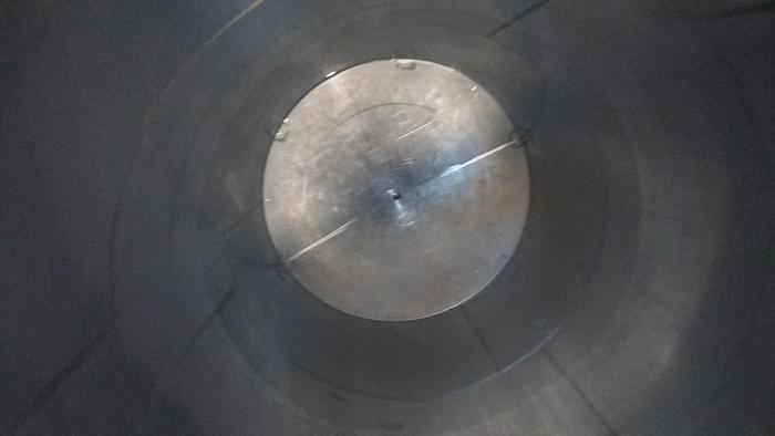 Used Tank, 6,000 Gallon, 316 Stainless Steel, Dish Bottom, Legs, #5990999