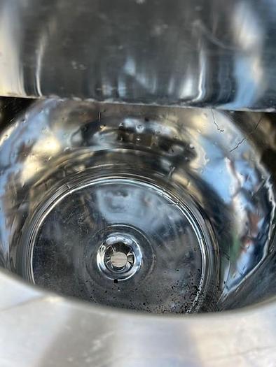Used Tank, 26 Gallon (100-Liter), 316L Stainless Steel, Jacketed, Precision Stainless #S745108