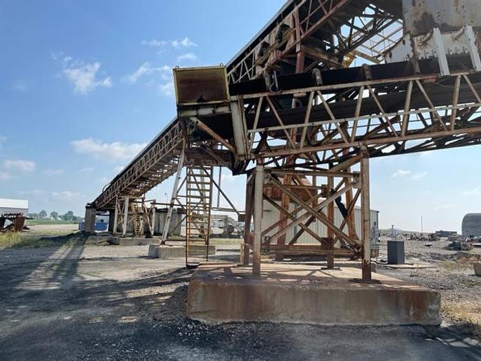 Used Conveyor, Belt, 72" x 155', Truss Frame, 250 HP - #4685404
