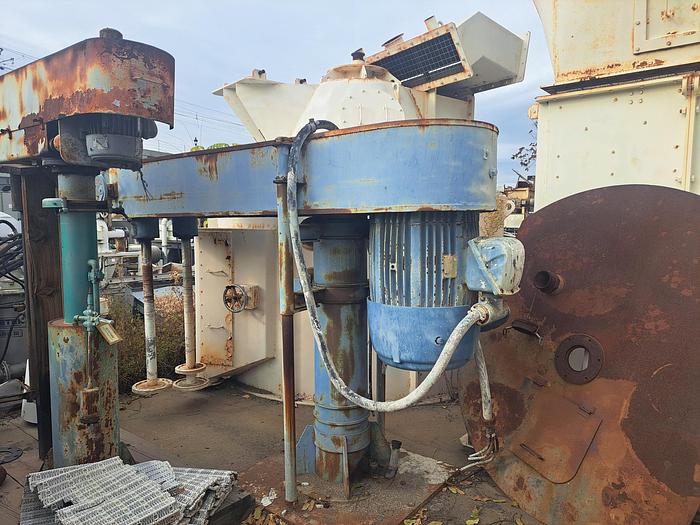 Used Mixer, Dispersion, Twin, 75 HP, Big H #S745337