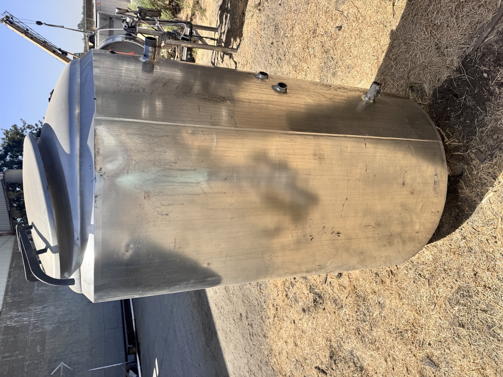 Used Tank, 200 Gallon, Stainless Steel, Jacketed, Agitated, Cherry-Burrell EPDA, #5991977