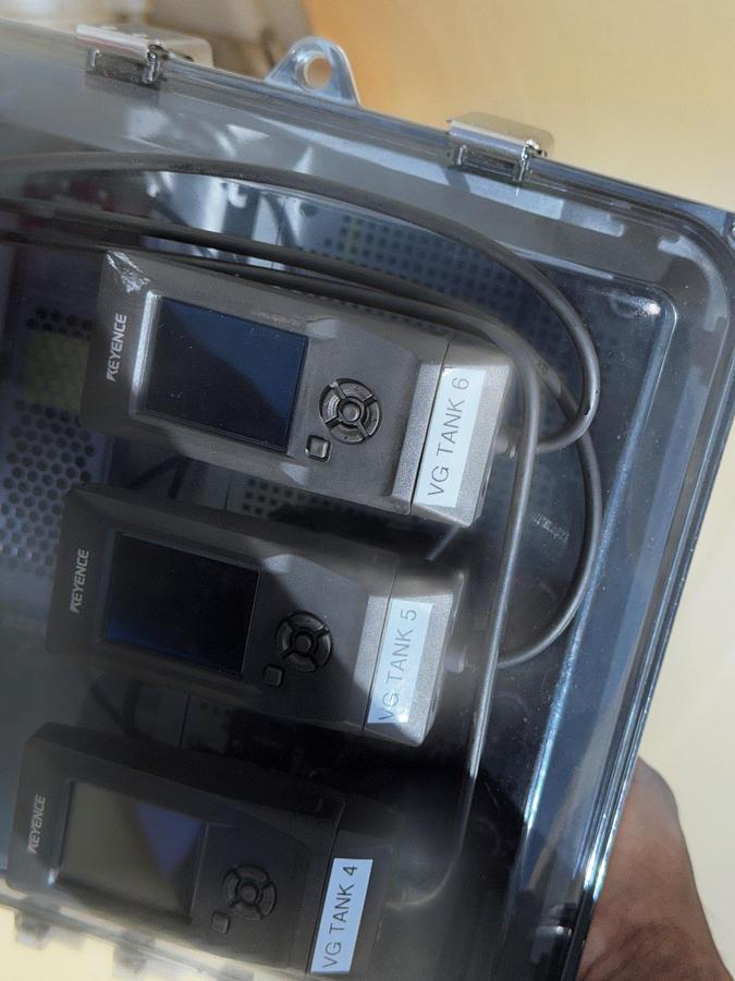 Used Tank, 6,870 Gallon (26,000 Liter), 7' Diameter, Stainless Steel, Vertical #5991376