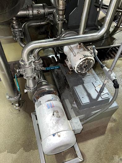 Used Evaporator, 2-Effect, Stainless Steel, Rossi Cattelli T30 D.E. Venus - #4487802