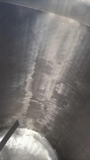 Used Tank, 850 Gallon, Stainless Steel, Jacketed, Agitated, CE Howard - #