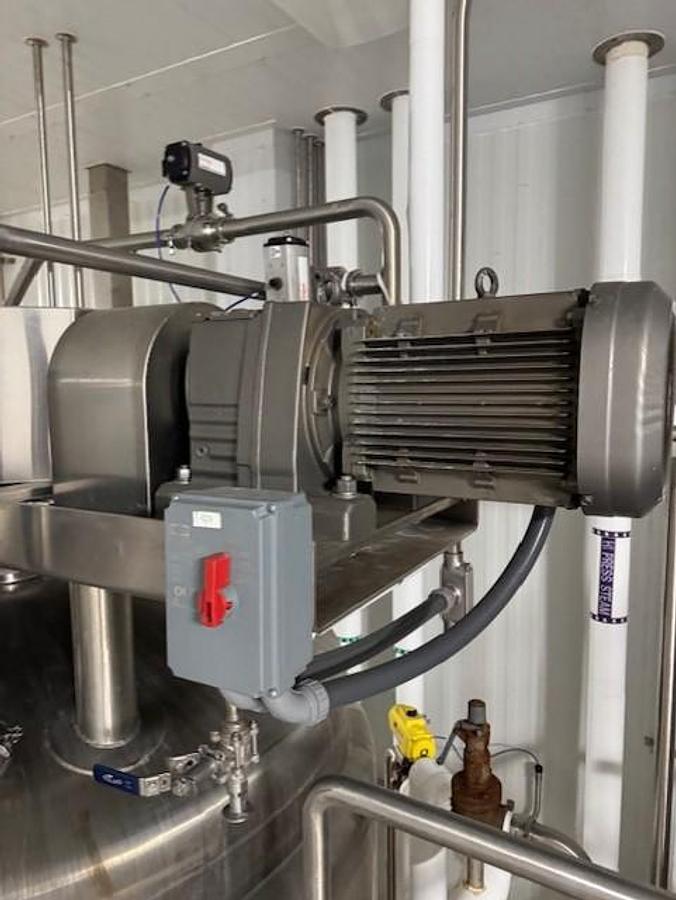 Used Kettle, 1,500 Gallon, Lee Industries, Model 1500 U9MS, Double Motion Scraper Agitated, #5991600