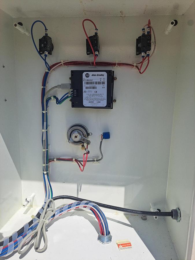 Used Filler, Auger, Inline, Single Head, AMS A-400, Stainless Steel, Automatic, #5991556