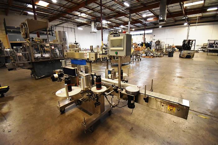 Used Labeler,  Double Sided with Top Hold Down , Automate Label Vantage, Model LC-40 #5991097