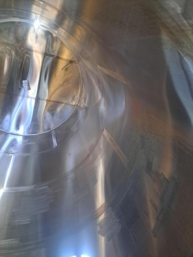 Used Tank, 10,000 Gallon, 316 Stainless Steel, 10' X 17'6" , Dish Bottom, #