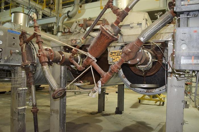 Used Dryer, Drum, Double, 42" x 120", Chrome, Blaw Knox, 160 PSI #D745512