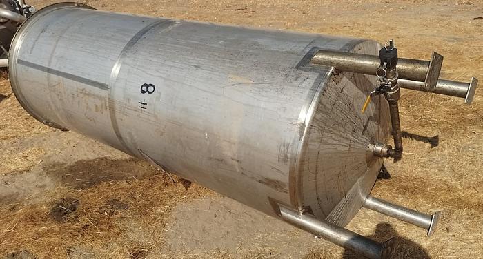 Used Tank, 900 Gallon, S/st, Agit, 46' X 10' #S745322