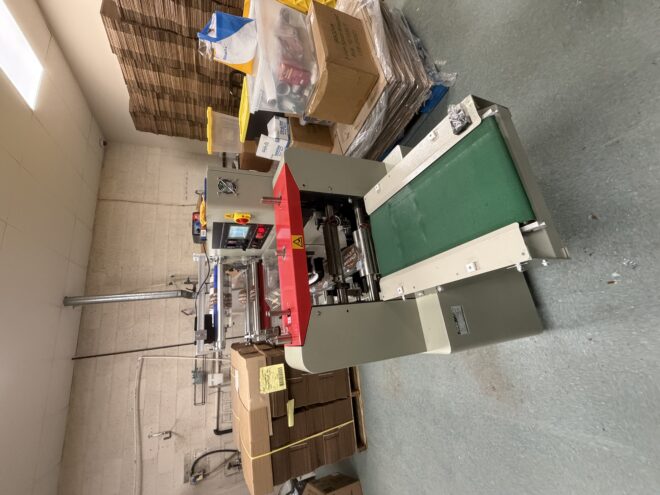 Used Wrapper, Flow Wrapper, Jores Technologies, Model E-FW-450, Horizontal Flow Wrapper, 30–180 Bags/Min, #5992011