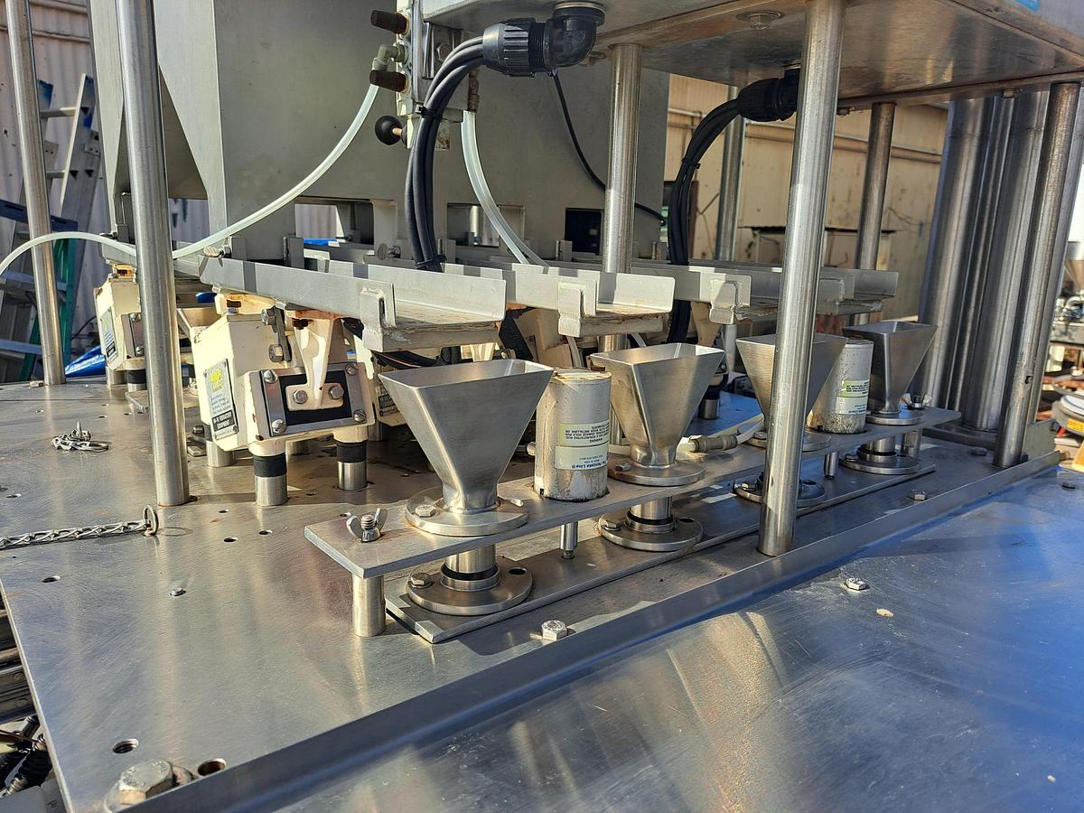 Used Filler, Bag, 8 Head, S/st, Eriez, Mdl N4X, 115V #S738665